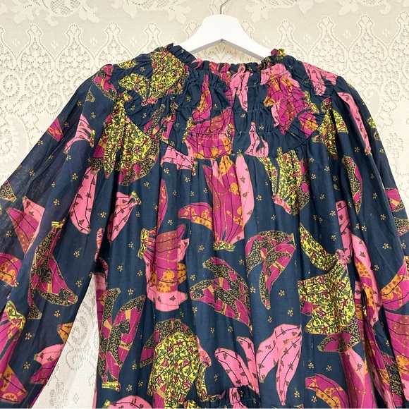 Farm Rio Patchwork Bananas Mini Doll Dress - Picture 5 of 16